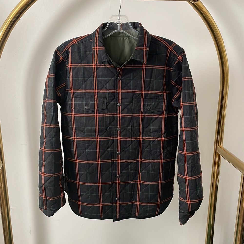 NWT Kids Stella McCartney | Reversible Shirt Jacket - Green - Picture 7 of 8
